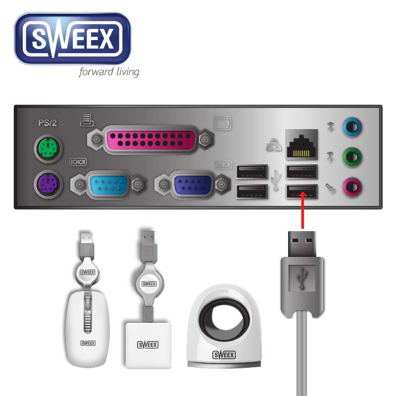 Guide utilisation SWEEX SP933  de la marque SWEEX