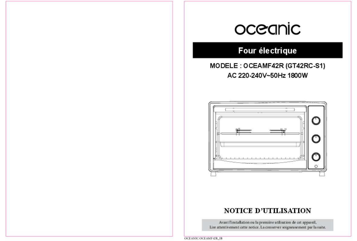 Guide utilisation  OCEANIC OCEAMF42R  de la marque OCEANIC