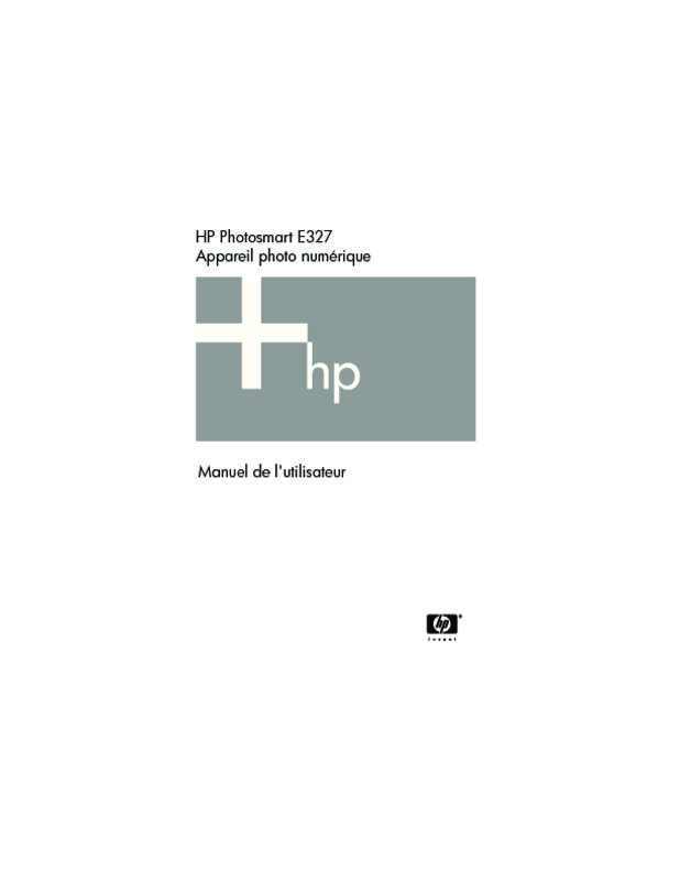 Guide utilisation HP PHOTOSMART E327  de la marque HP