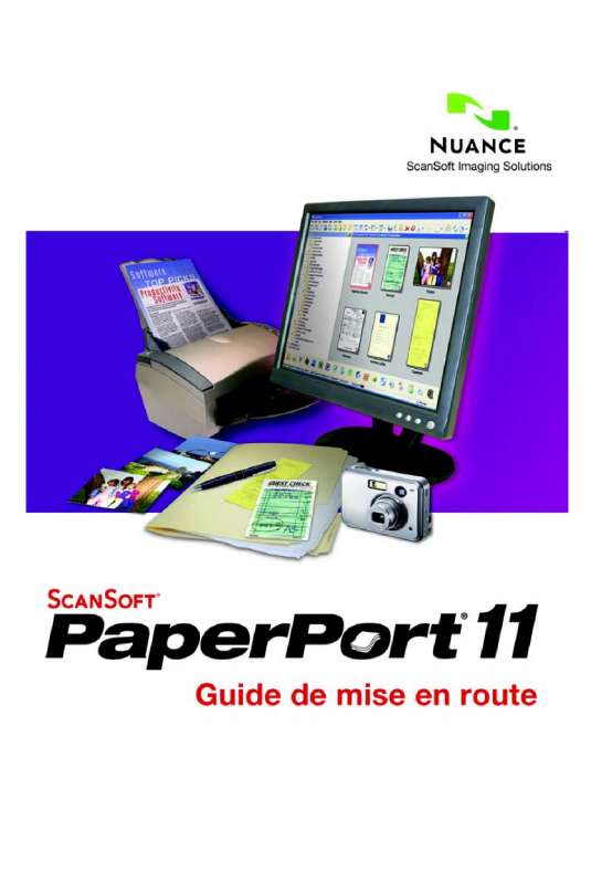 Guide utilisation  SCANSOFT PAPERPORT 11  de la marque SCANSOFT