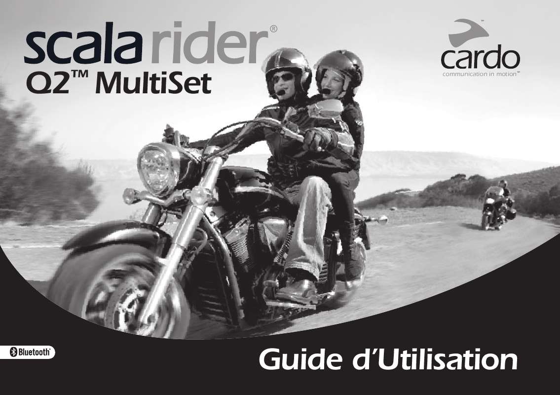 Guide utilisation CARDO SCALA RIDER Q2 MULTISET  de la marque CARDO