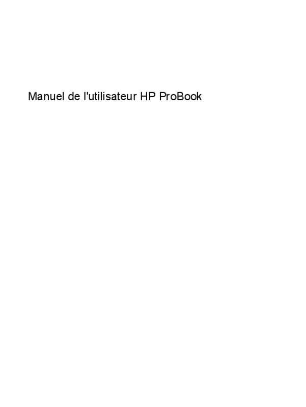 Guide utilisation HP PROBOOK 440 G3  de la marque HP