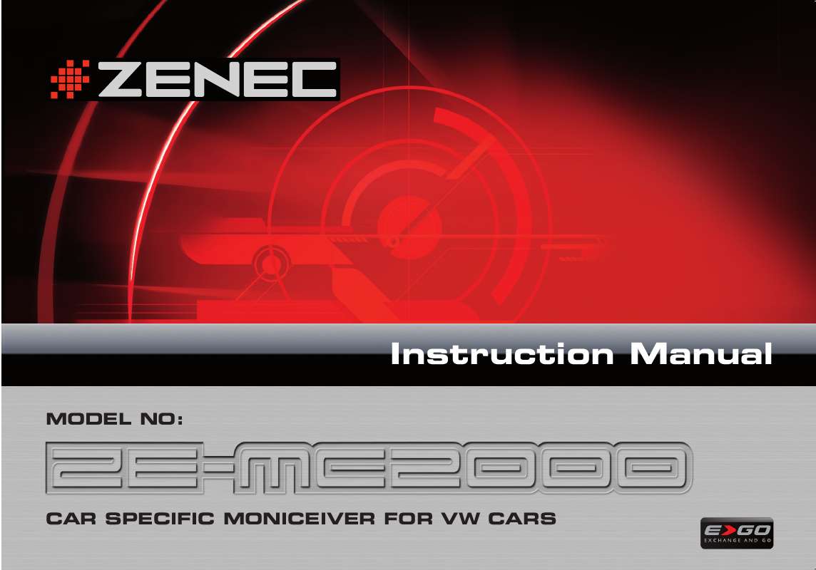Guide utilisation ZENEC ZE-MC2000  de la marque ZENEC