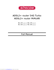 Notice SITECOM WL-175 Routeur internet