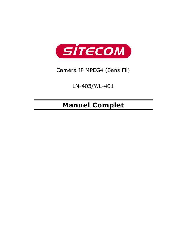 Guide utilisation SITECOM WL-401  de la marque SITECOM