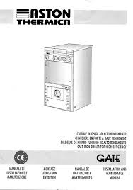 Guide utilisation  ASTON THERMICA GATE  de la marque ASTON THERMICA