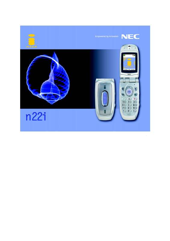 Guide utilisation NEC N22I  de la marque NEC