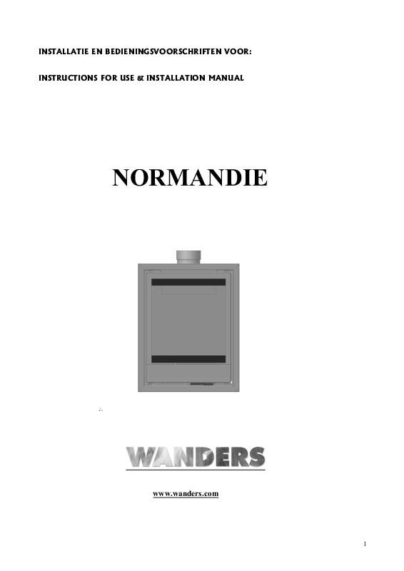 Guide utilisation  WANDERS NORMANDIE  de la marque WANDERS
