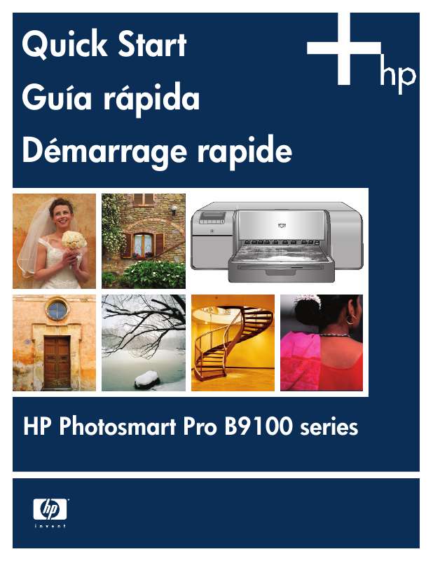 Guide utilisation COMPAQ PHOTOSMART PRO B9100  de la marque COMPAQ
