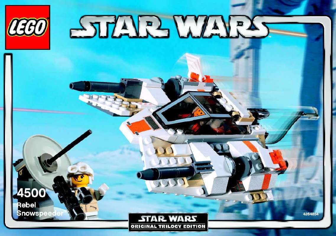 Guide utilisation  LEGO STAR WARS 4500  de la marque LEGO