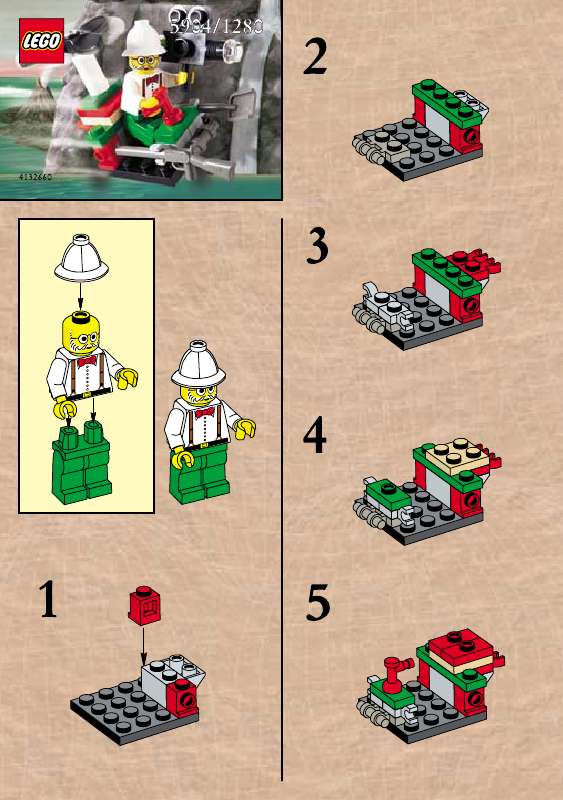 Guide utilisation  LEGO 1280  de la marque LEGO