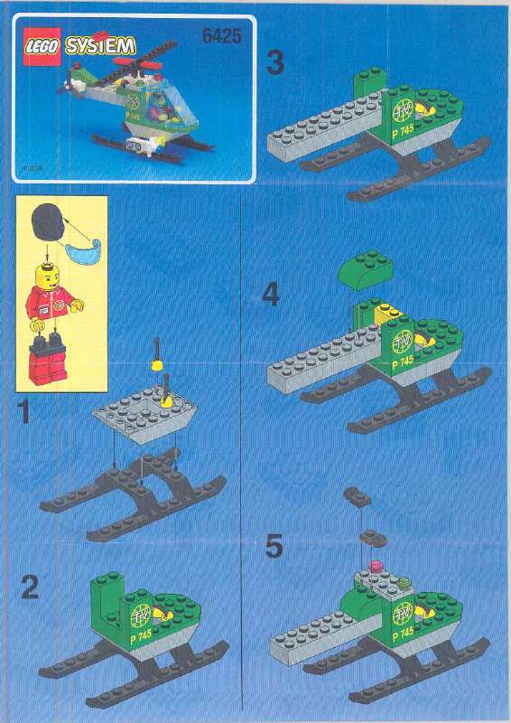 Guide utilisation  LEGO 6425  de la marque LEGO