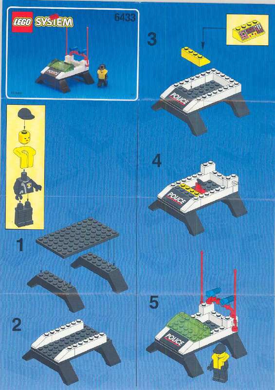 Guide utilisation  LEGO 6433  de la marque LEGO