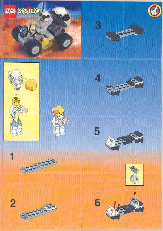 Guide utilisation  LEGO 6463  de la marque LEGO