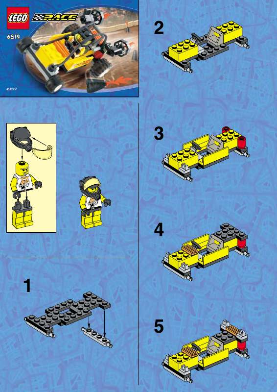 Guide utilisation  LEGO 6519  de la marque LEGO