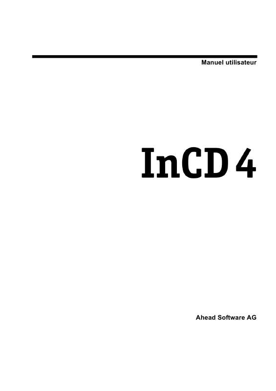 Guide utilisation NERO INCD 4  de la marque NERO