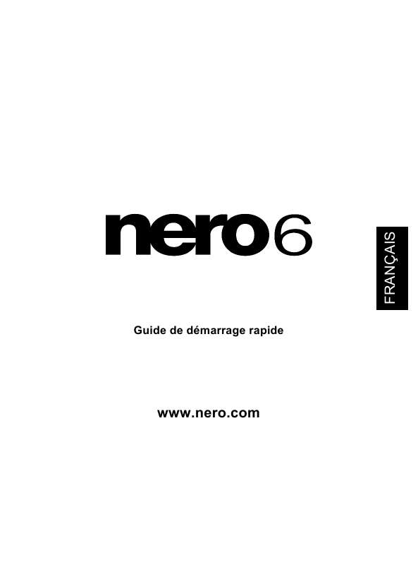 Guide utilisation NERO NERO 6 RELOADED  de la marque NERO