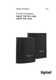   CENTRAL ANALOGIQUE  1-8 FAX CNIP   TIPTEL
