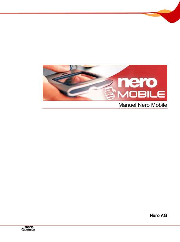 Guide utilisation NERO MOBILE  de la marque NERO