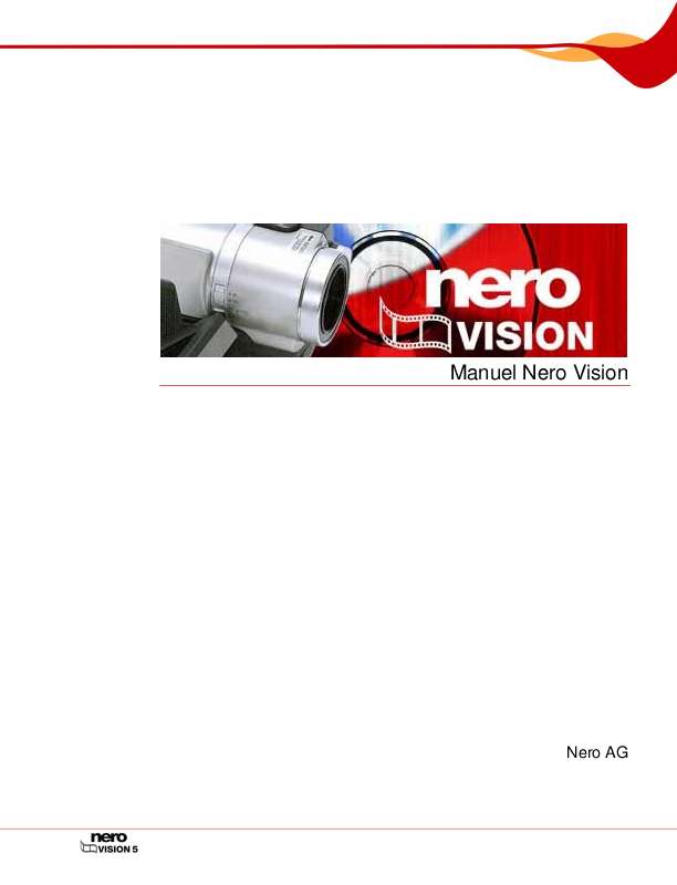 Guide utilisation NERO VISON  de la marque NERO