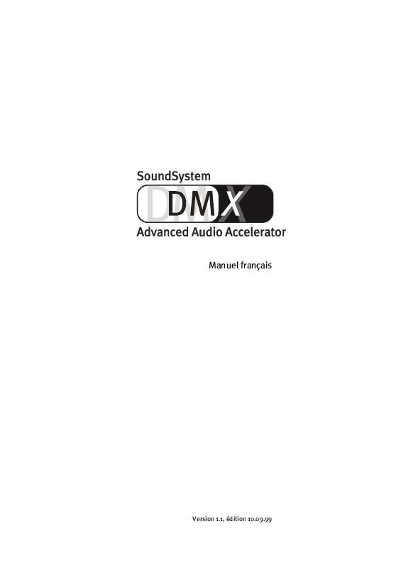 Guide utilisation  TERRATEC DMX  de la marque TERRATEC