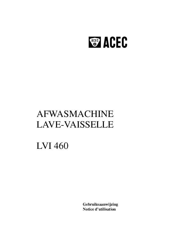 Guide utilisation ACEC LVI460B de la marque ACEC