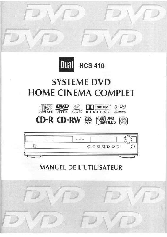 Guide utilisation DUAL HCS 410  de la marque DUAL