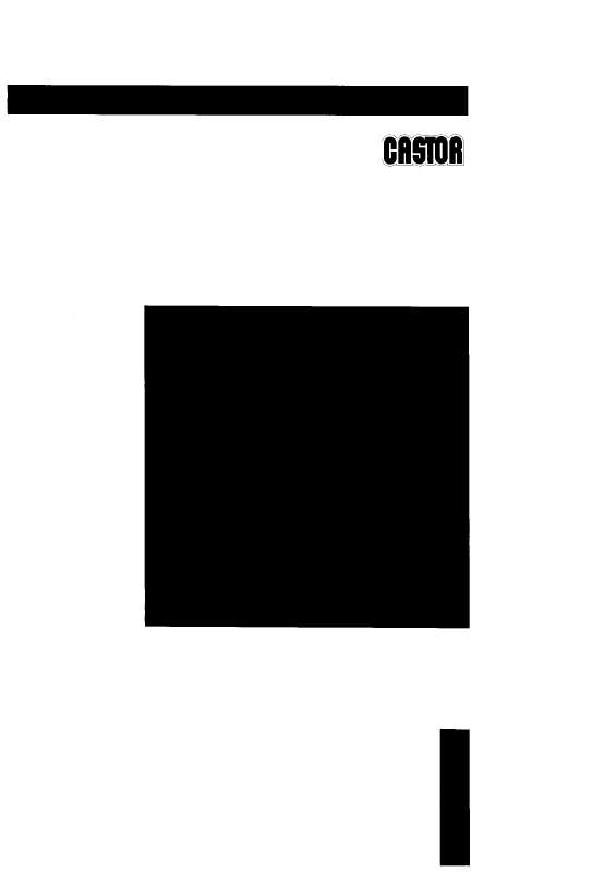 Guide utilisation CASTOR CMS31 de la marque CASTOR