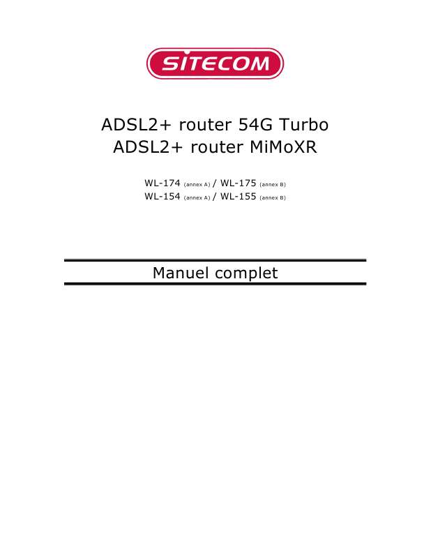 Guide utilisation SITECOM WL-154  de la marque SITECOM
