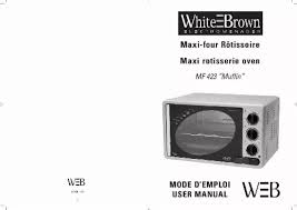 Notice WHITE & BROWN WHITE & BROWN MF 423 MUFFIN Muffin