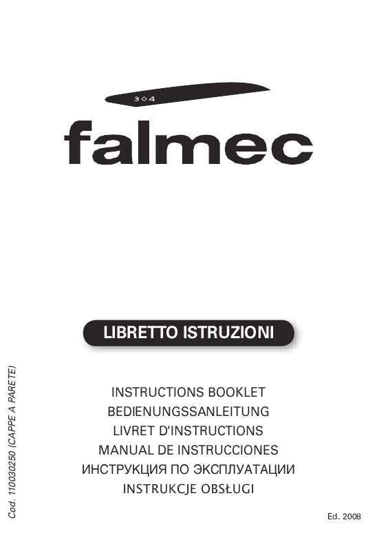 Guide utilisation FALMEC WALL de la marque FALMEC