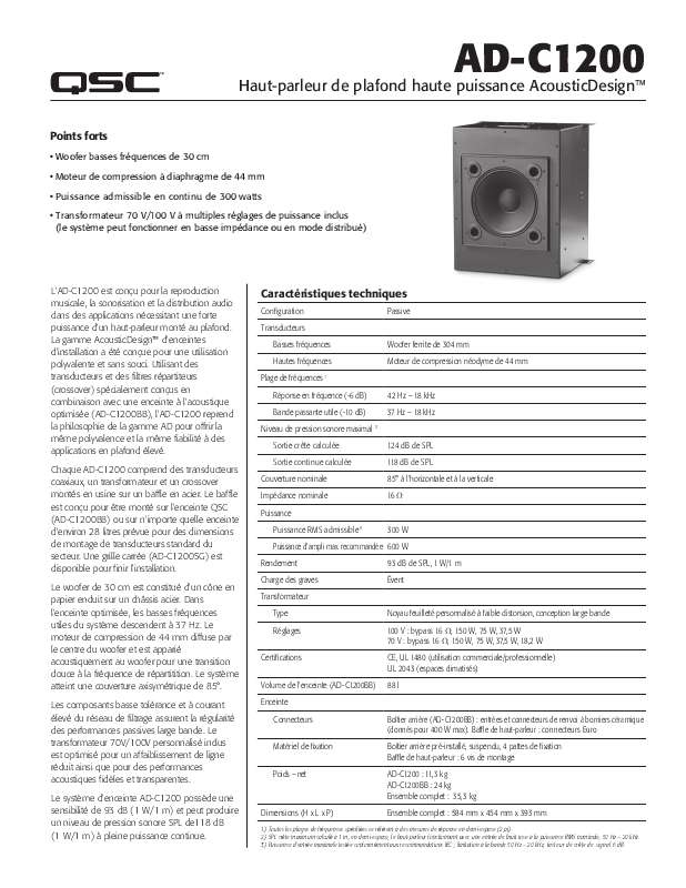 Guide utilisation  APART AD-C1200  de la marque APART