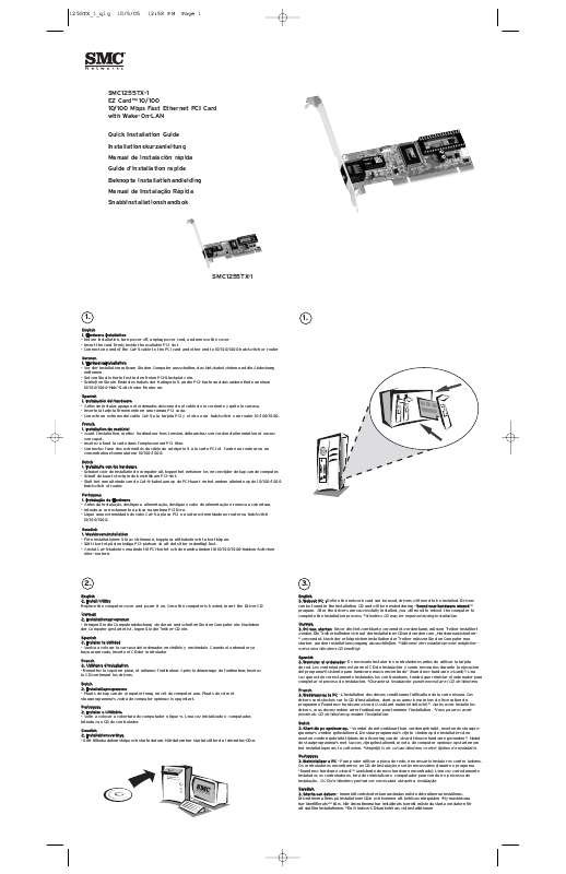 Guide utilisation SMC 1255TX-1  de la marque SMC