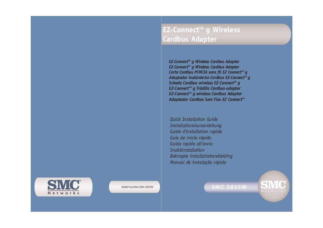 Guide utilisation SMC 2835W  de la marque SMC