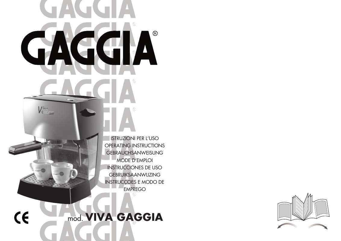 Guide utilisation GAGGIA VIVA GAGGIA de la marque GAGGIA