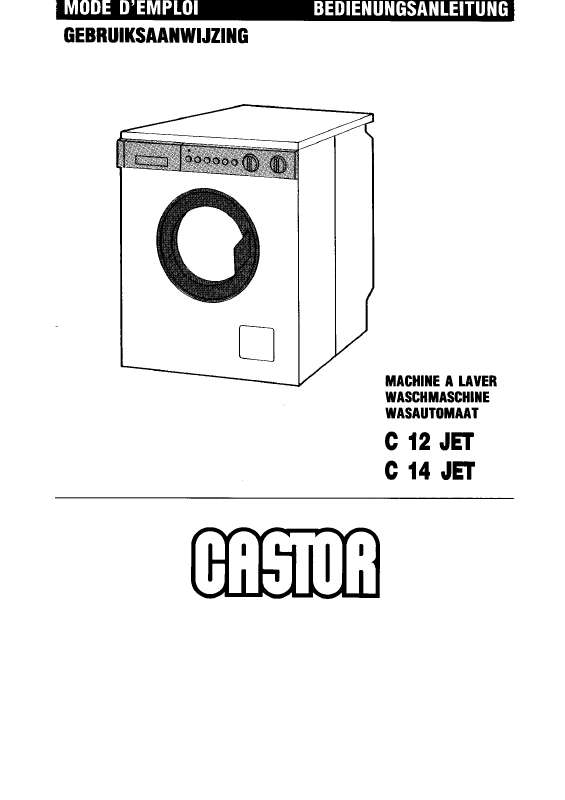 Guide utilisation CASTOR C12 de la marque CASTOR
