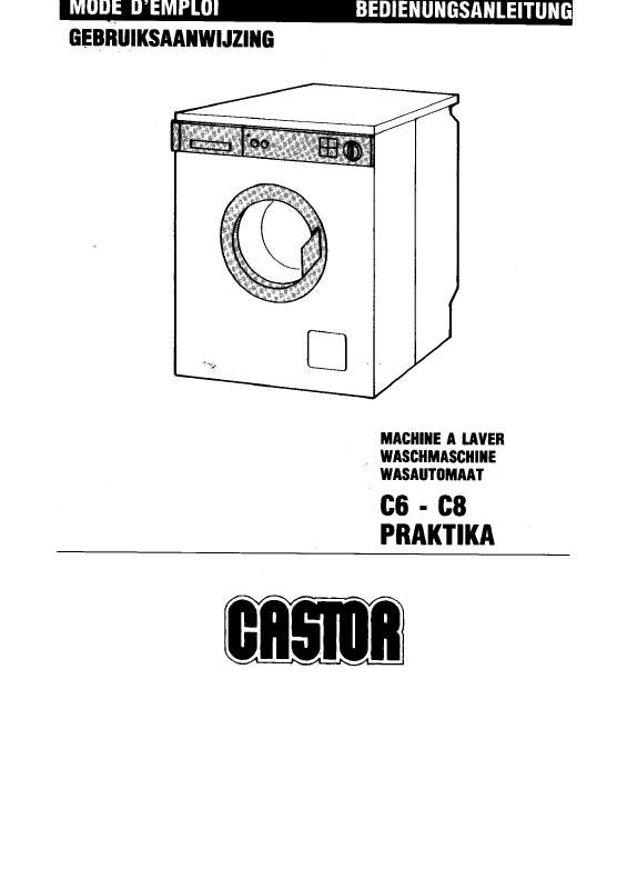 Guide utilisation CASTOR C8 de la marque CASTOR