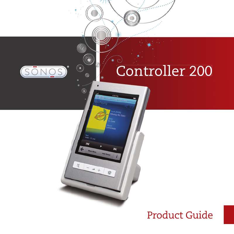 Guide utilisation SONOS CONTROLLER 200  de la marque SONOS