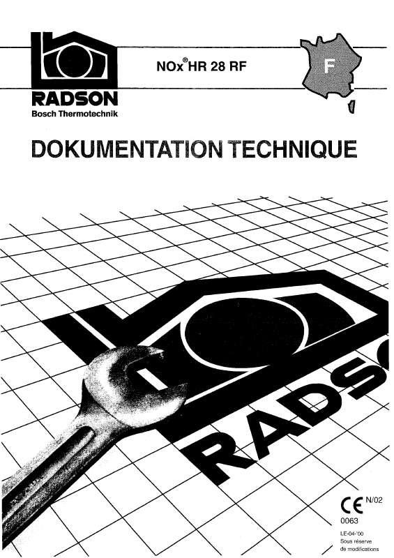 Guide utilisation  RADSON NOX HR 28 RF  de la marque RADSON