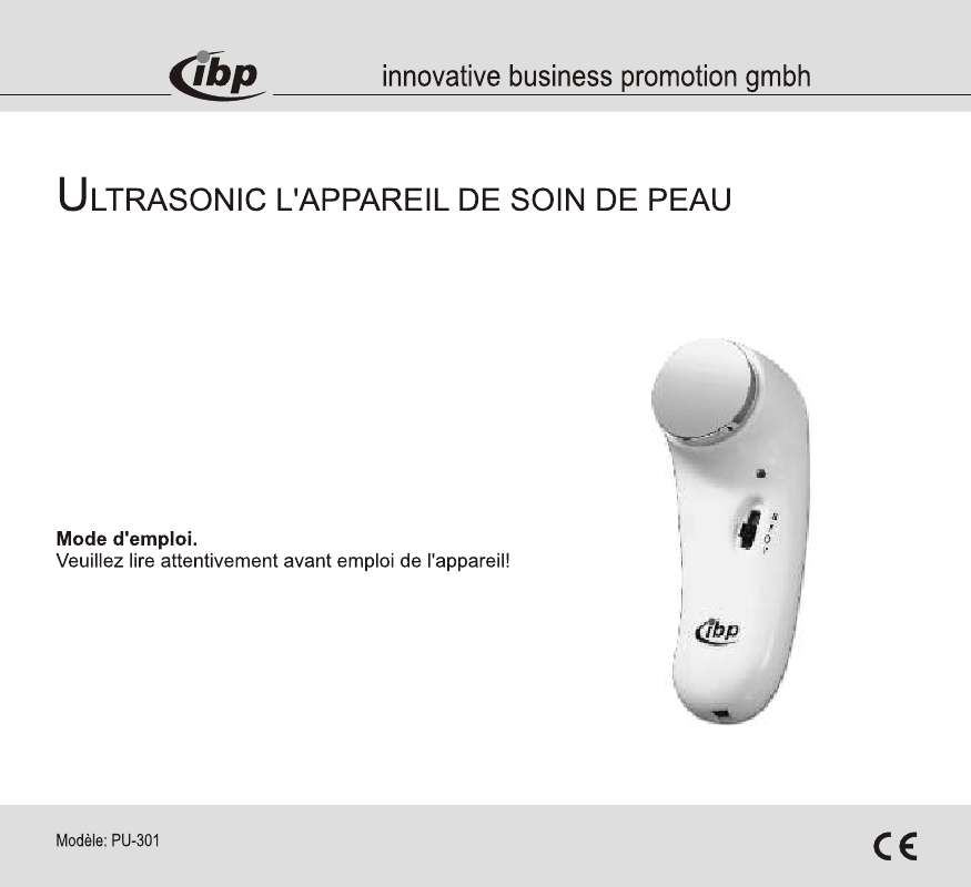 Guide utilisation  IBP PU-301  de la marque IBP