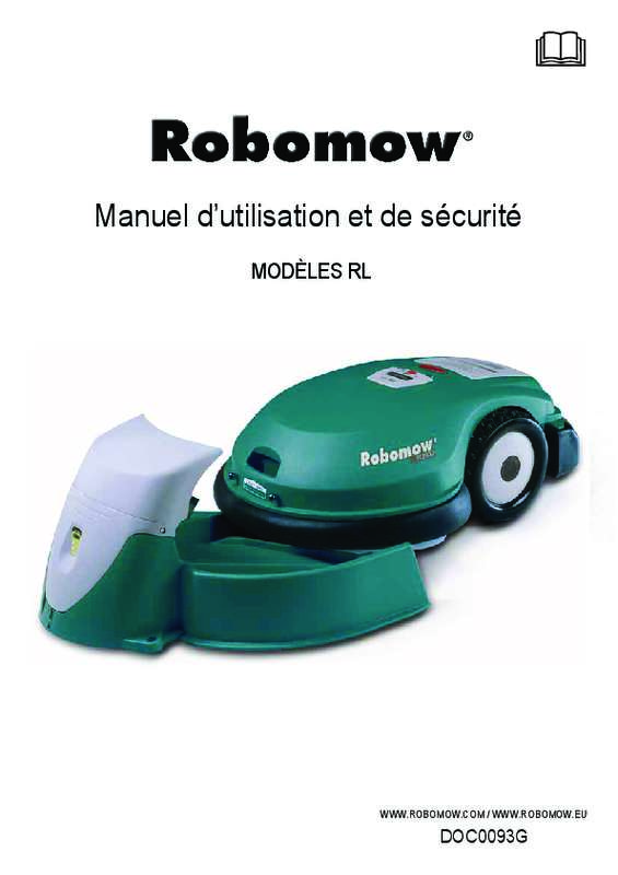 Guide utilisation  ROBOMOW RL-2000  de la marque ROBOMOW