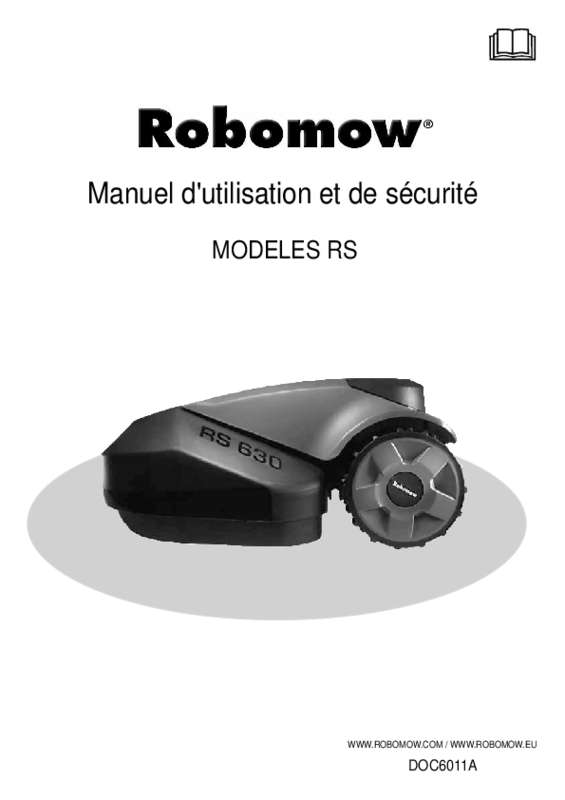 Guide utilisation  ROBOMOW RS-630  de la marque ROBOMOW