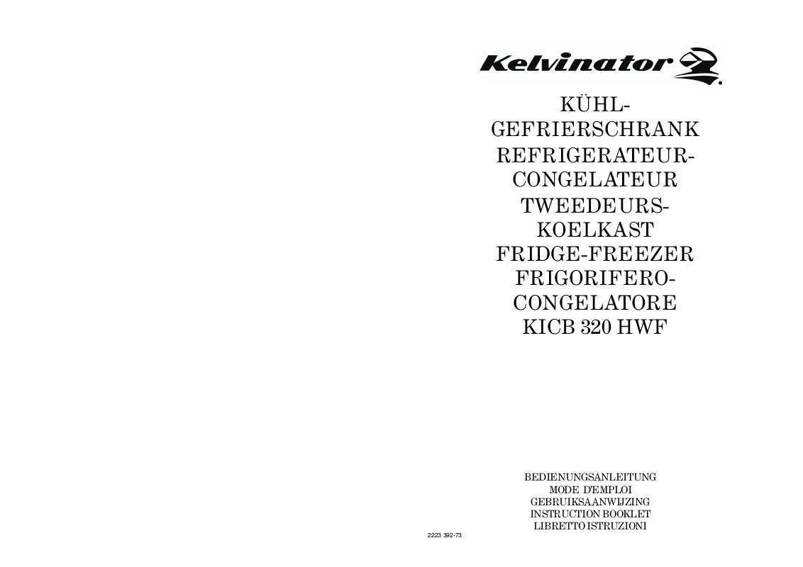 Guide utilisation  KELVINATOR KICB320HWF  de la marque KELVINATOR