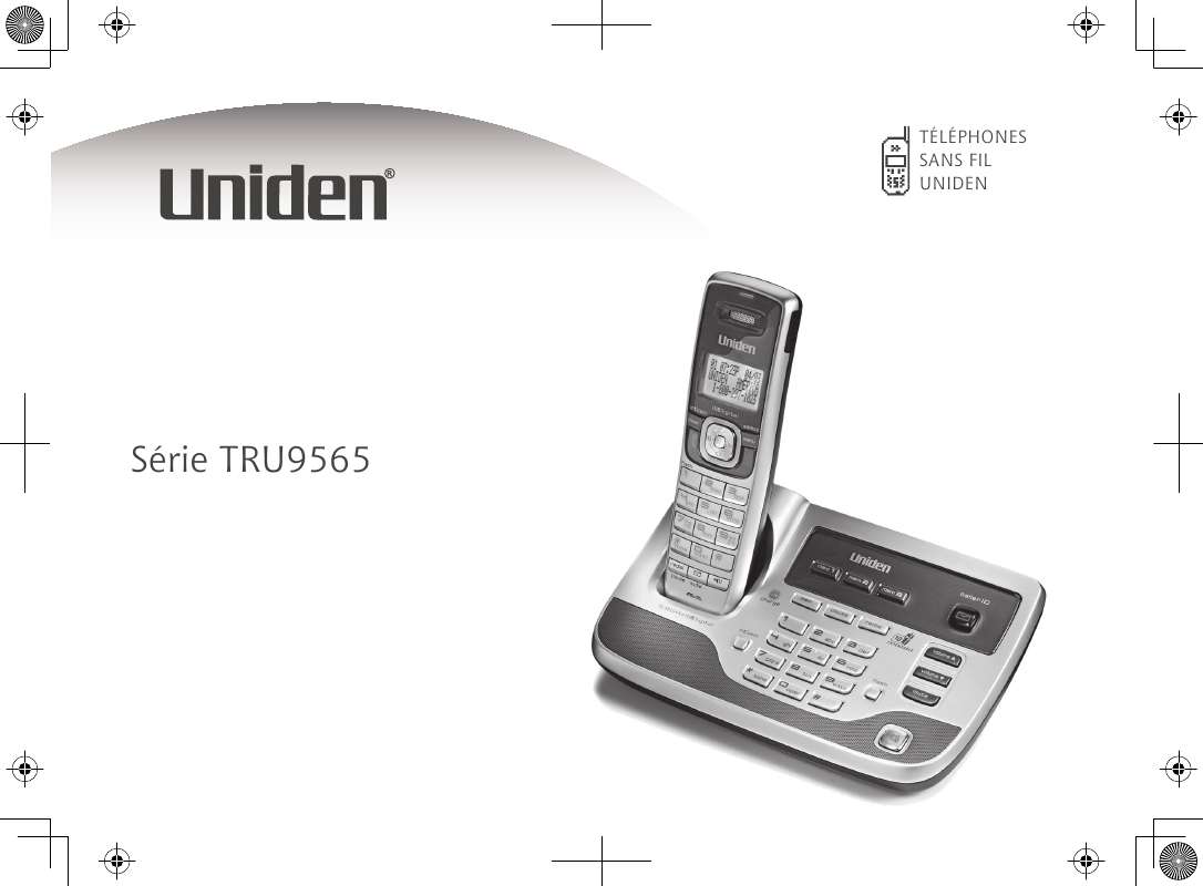 Guide utilisation  UNIDEN TRU9565  de la marque UNIDEN