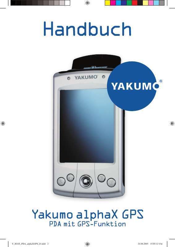 Guide utilisation YAKUMO ALPHAX GPS  de la marque YAKUMO