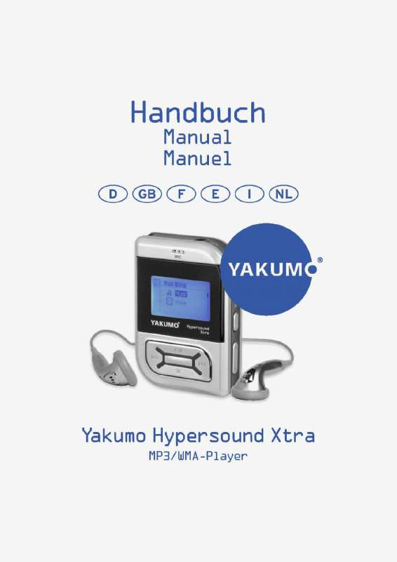Guide utilisation YAKUMO HYPERSOUND XTRA  de la marque YAKUMO