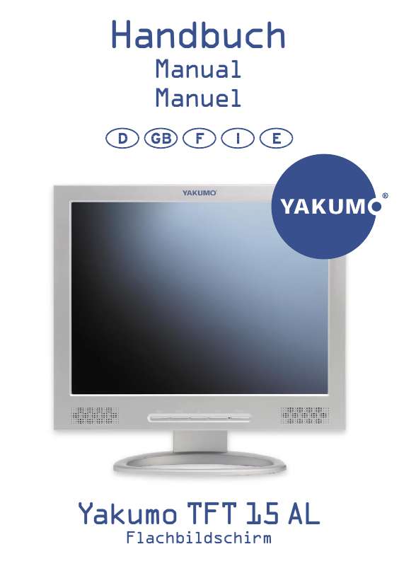 Guide utilisation YAKUMO TFT 15 AL  de la marque YAKUMO