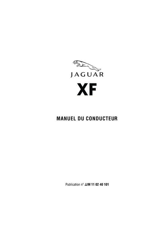 Guide utilisation JAGUAR XF 2008  de la marque JAGUAR