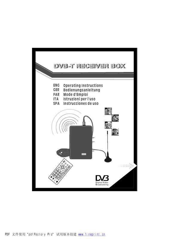 Guide utilisation NEXT BASE DVB-T  de la marque NEXT BASE