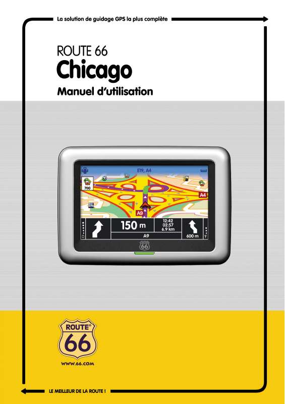 Guide utilisation ROUTE 66 CHICAGO HW MP3  de la marque ROUTE 66